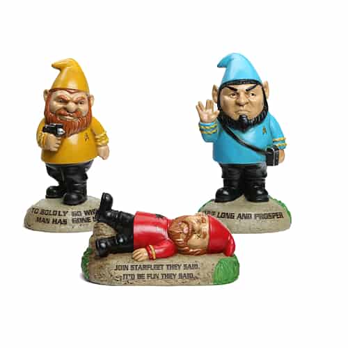 Nains de jardin Star Trek
