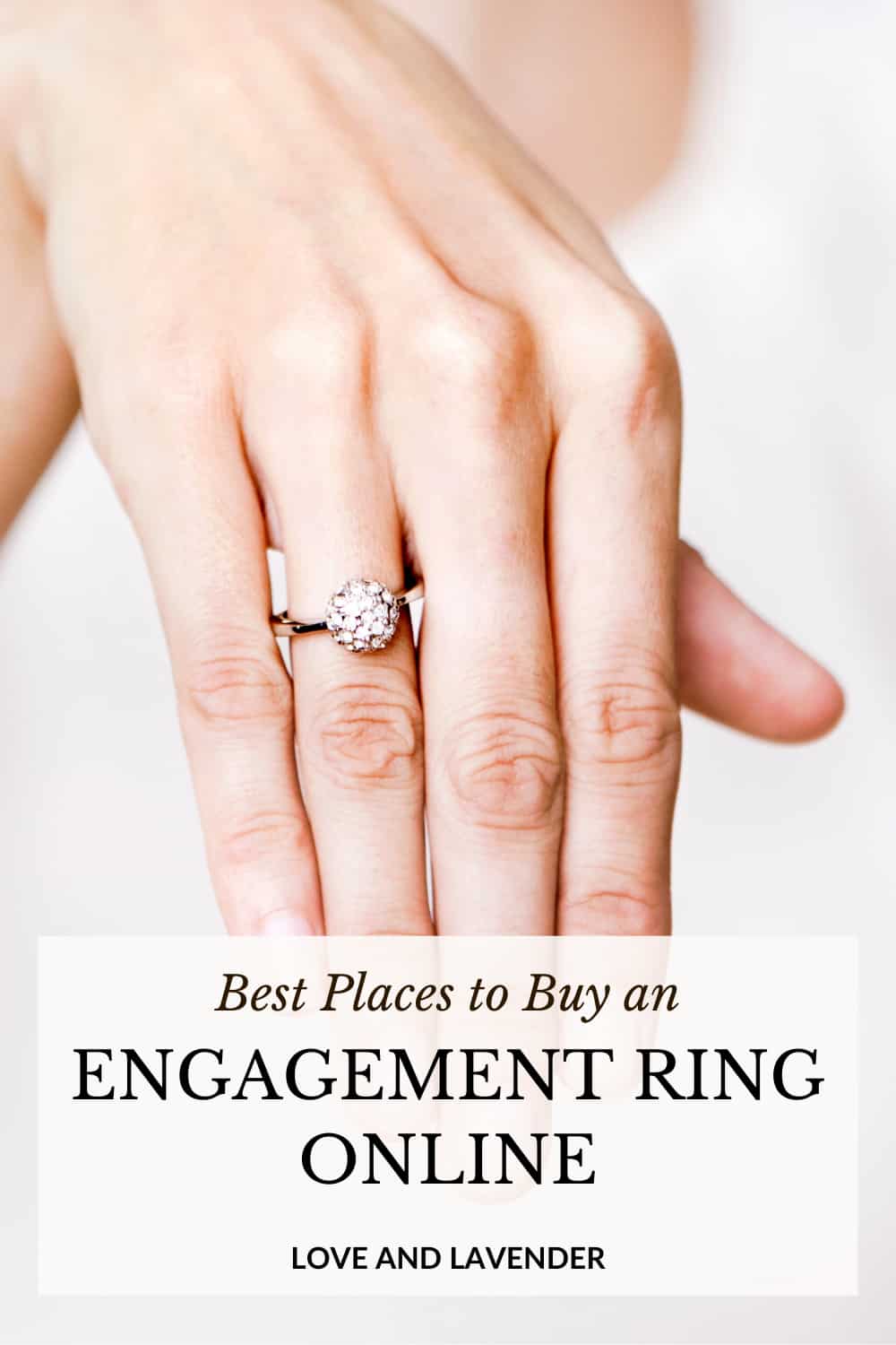 16 Best Places to Buy an Engagement Ring - Pinterest pin