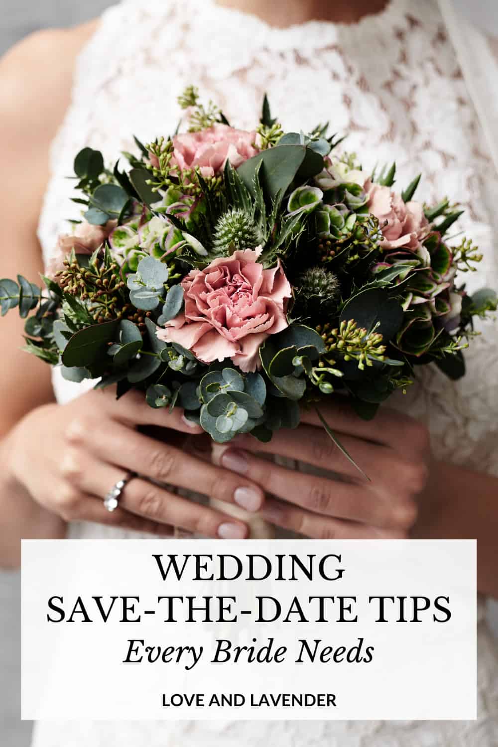 Wedding Save-the-Date Tips Every Bride Needs - Pinterest pin