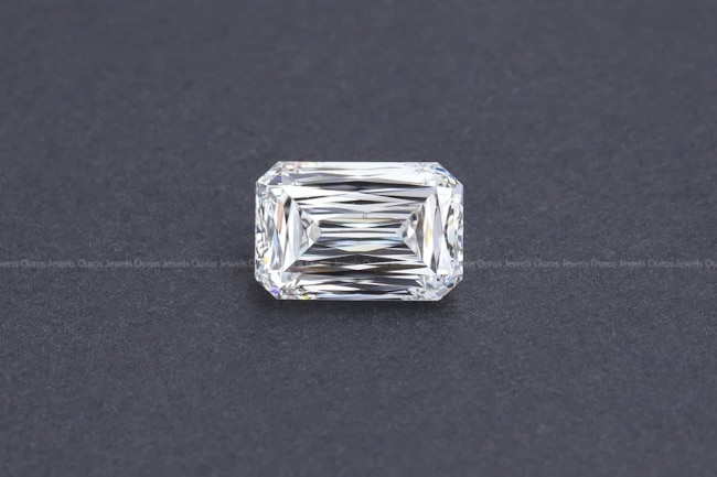 5.01 Carat Lab Grown Criss Cut Diamond