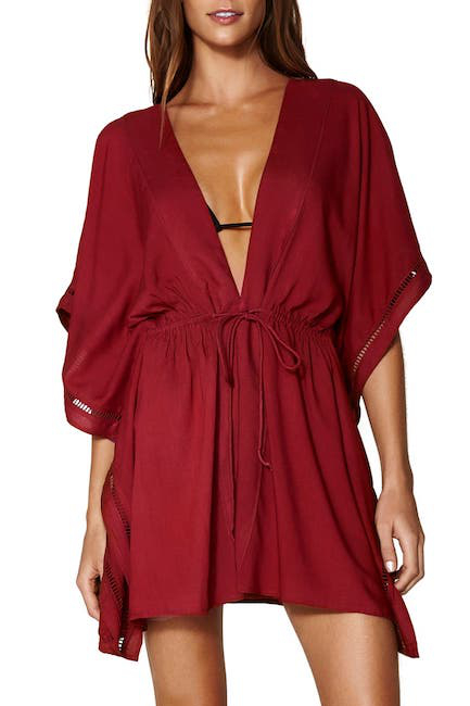 ViX Embroidered Cover-Up Wrap