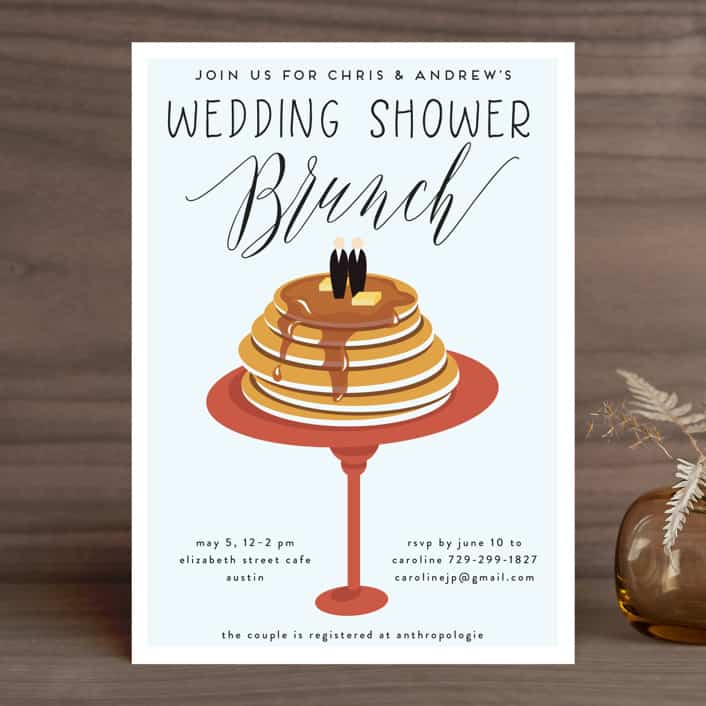 Couple’s Brunch Wedding Shower Invitation