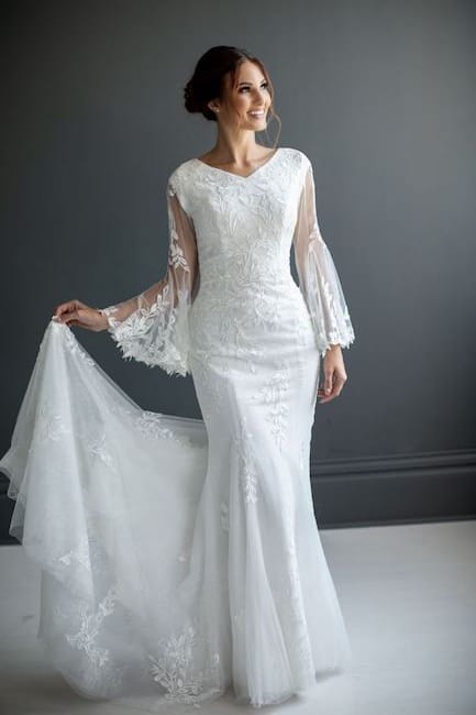 Lace Sleeve Modest Bridal Collection