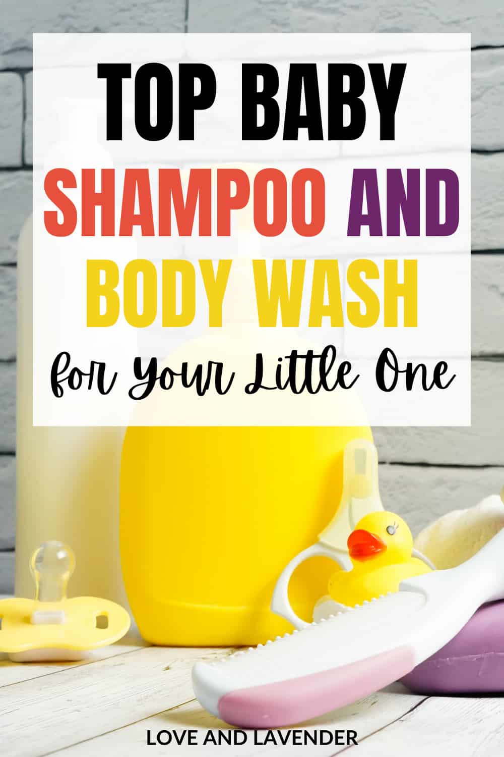 Meilleur shampooing et gel douche pour bébé