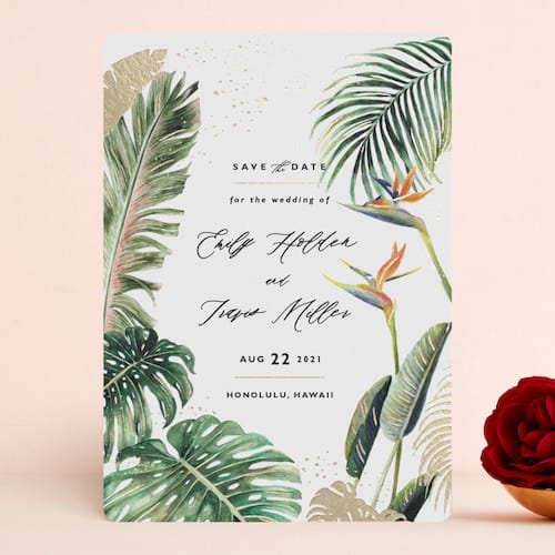 Our Paradise Save the Dates