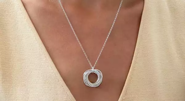 6 Rings for 6 Decades Necklace