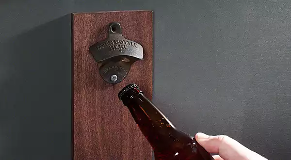 Cast Iron Wall Bottle Opener