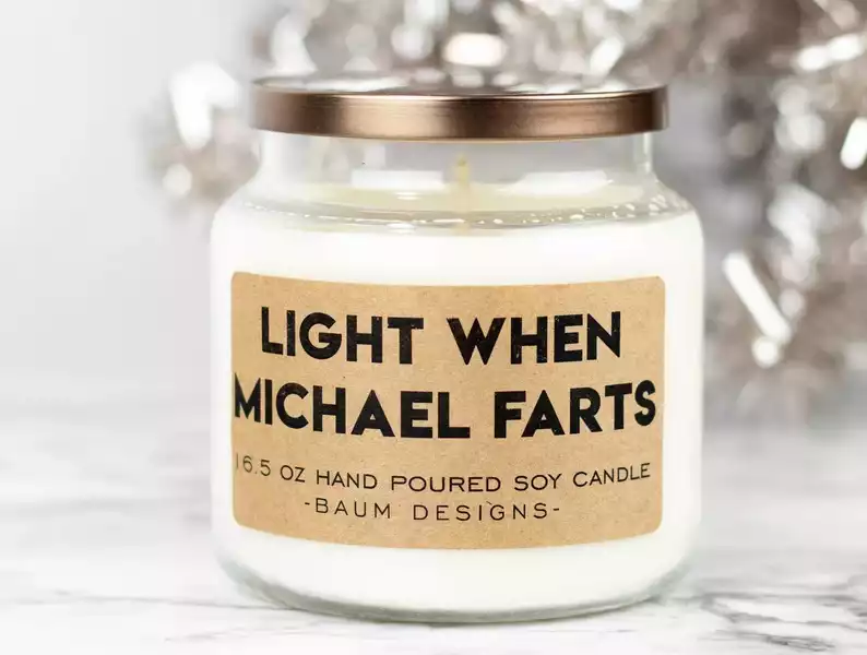 Cotton Scent Fart Candle