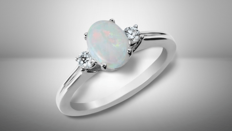 27 Opal Engagement Rings: The Queen of Gems - Love & Lavender