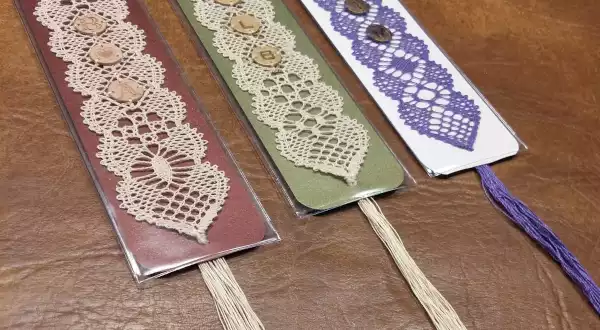 Handmade Bobbin Lace Bookmark