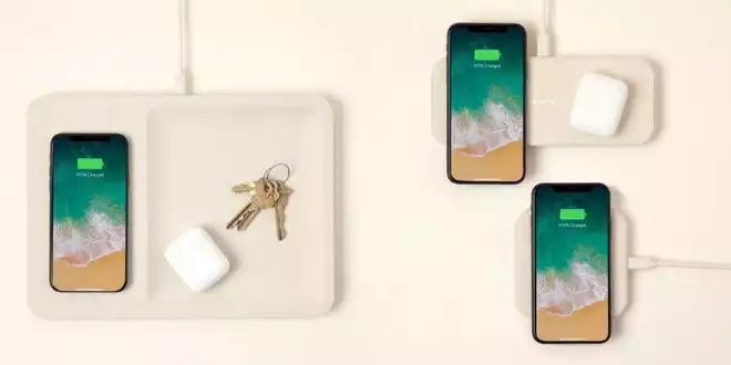Linen Wireless Phone Charger
