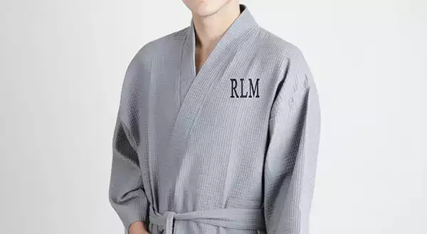 Monogrammed Robe