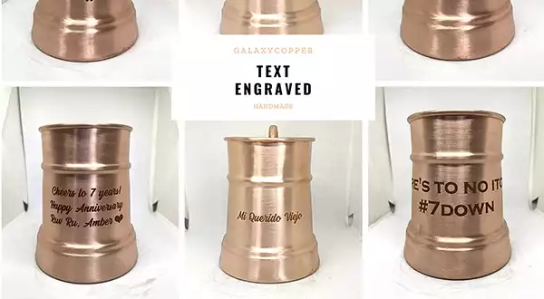 Personalized Copper Beer Mug