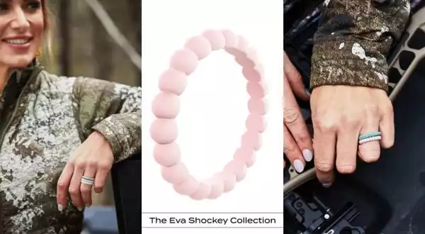 Stackable Bead Silicone Ring