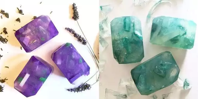 Handmade Fairy Crystal Soap