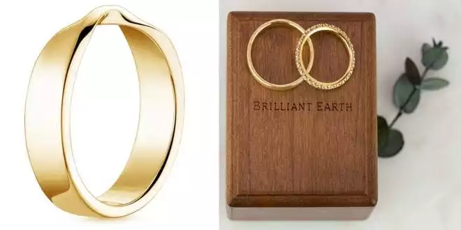 Eternity Mobius Modern Ring