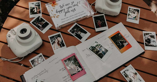 14 Picture-Perfect Polaroid Guest Books 