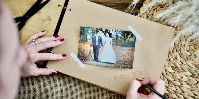 Engraved Memory Guest Book