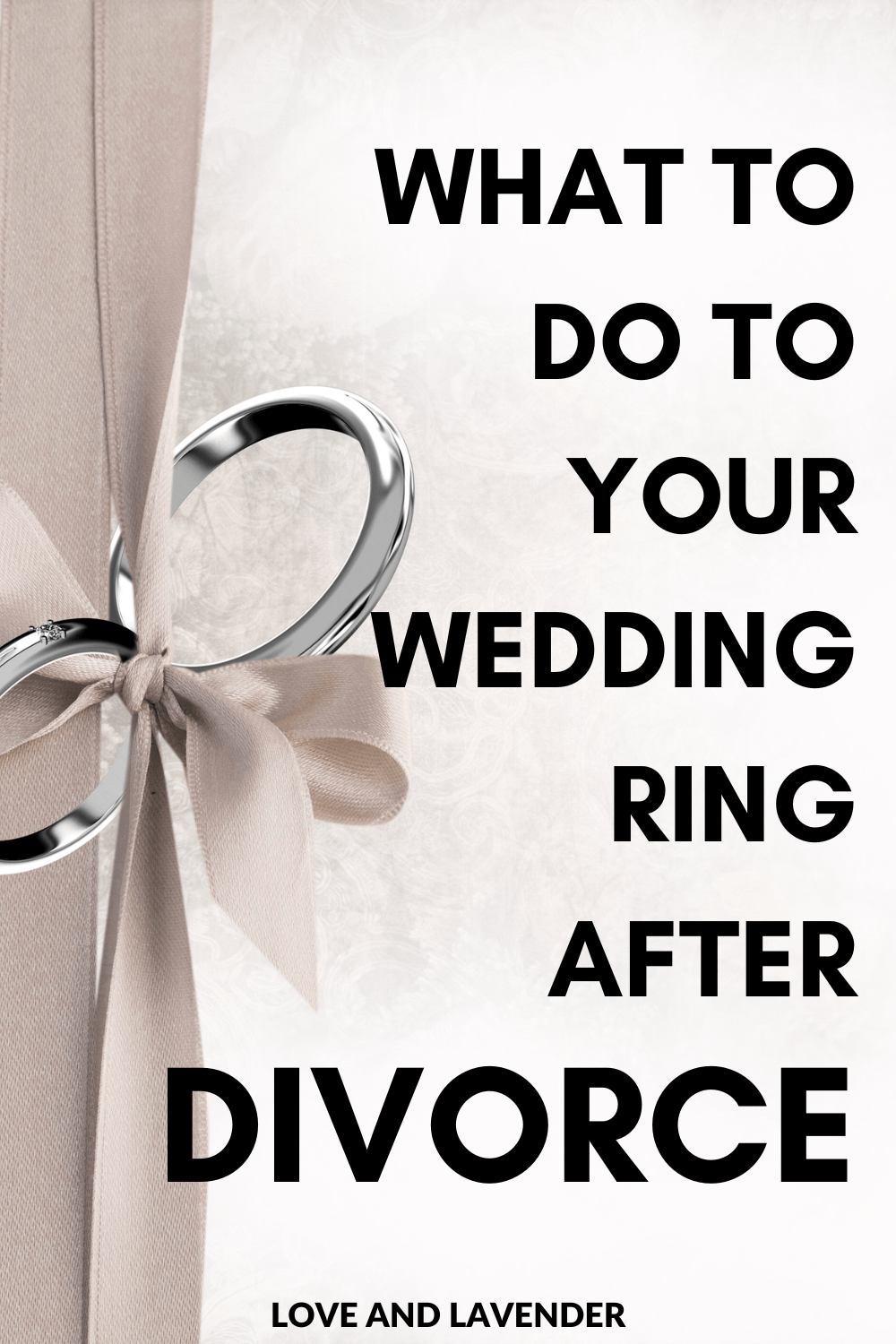 How to Sell Your Wedding Rings After a Divorce