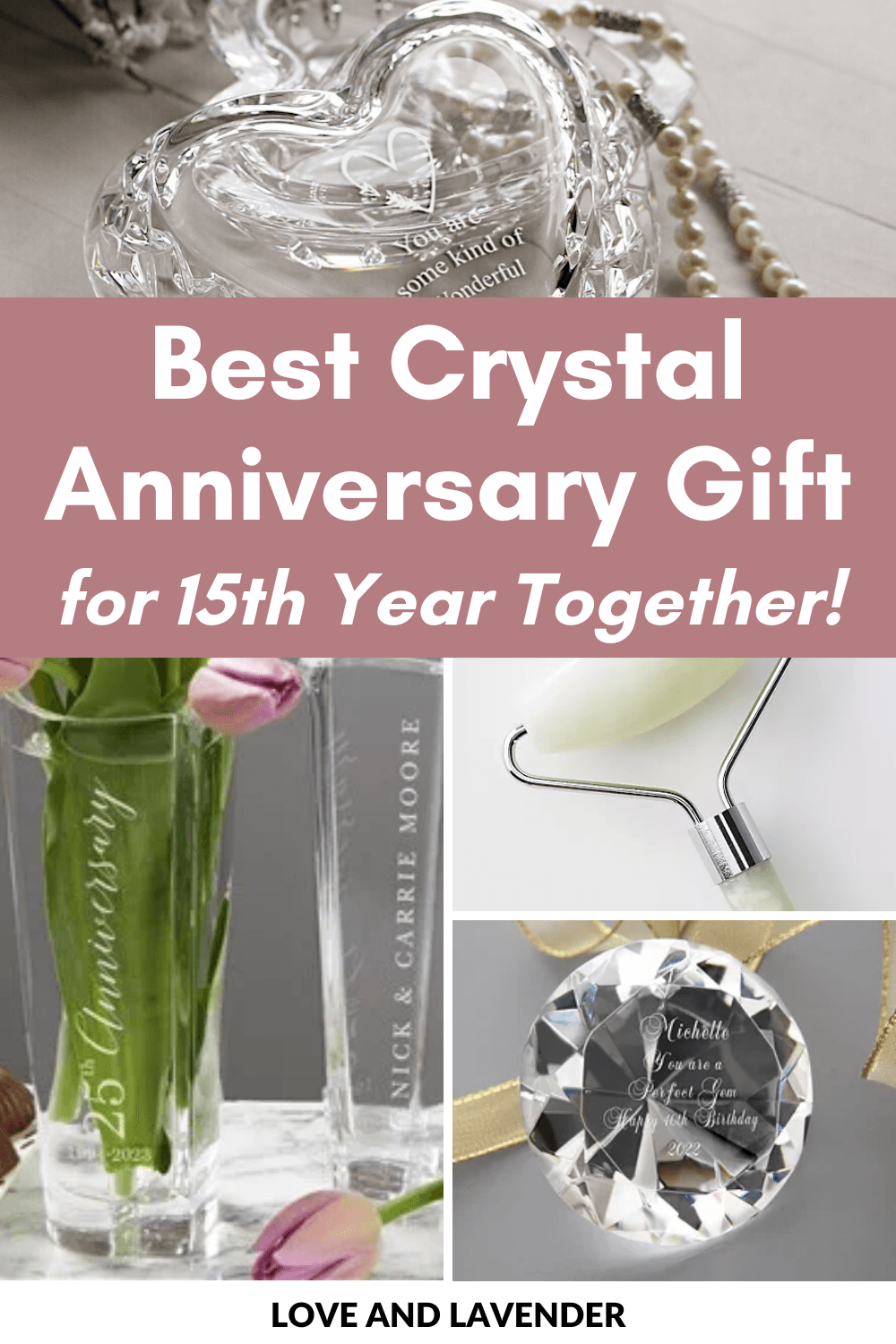 33 Crystal Gifts That Sparkle for a 15th Year Anniversary!