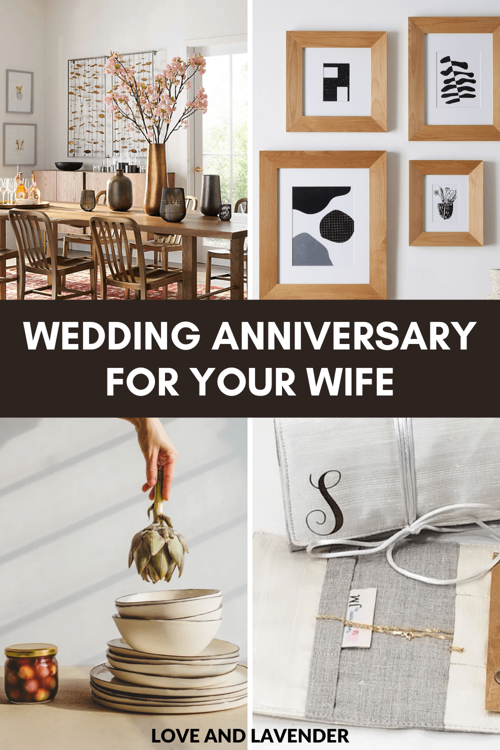 When you start to think about what to get for your wifey, an anniversary can come up from nowhere and take you by surprise. It’s important to choose a gift for your better half that isn't too thoughtless or too personal. Here are a few that you can check out. 