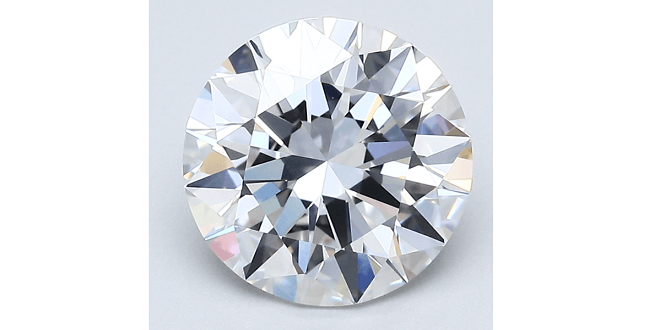 3.01-Carat Round Cut Diamond IF clarity