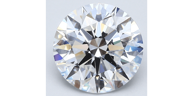 4.01-Carat Round Cut Diamond