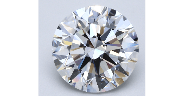 5.00-Carat Round Cut Diamond F Color