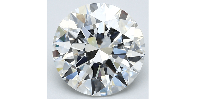 5.00-Carat Round Cut Diamond G Color