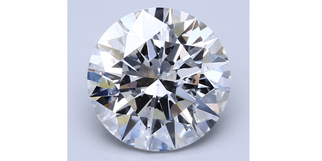 7.01-Carat Round Cut Diamond