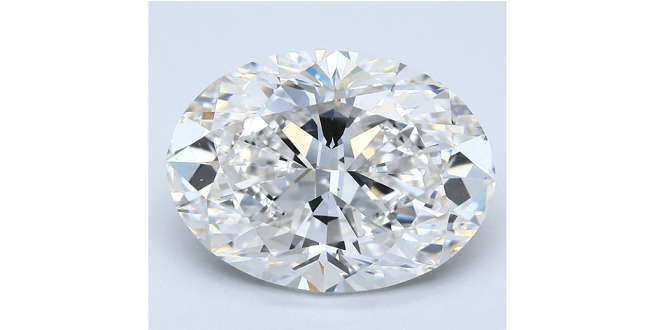 8.03-Carat Oval Cut Diamond