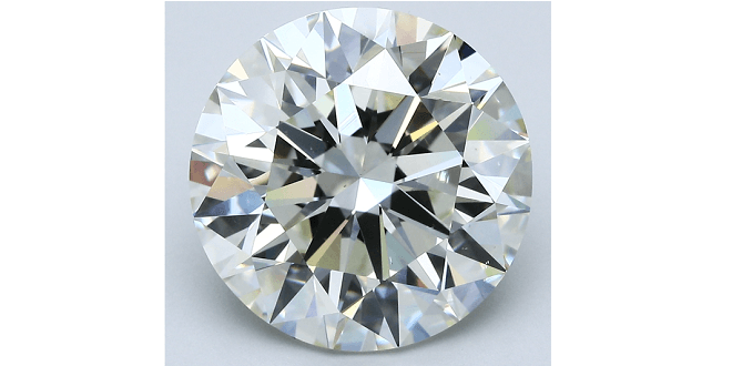 8.07-Carat Round Cut Diamond