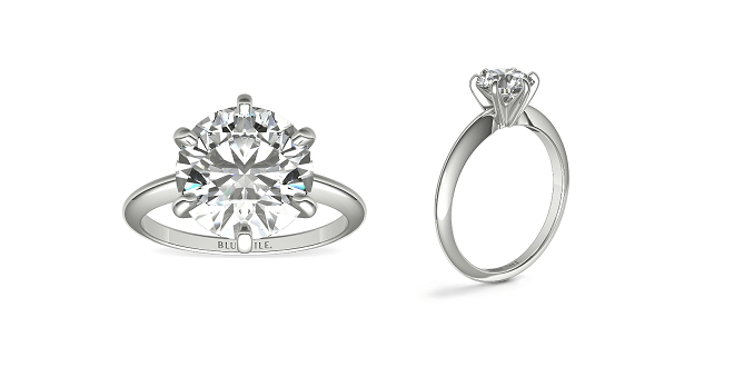 Classic Six-Prong Solitaire Engagement Ring