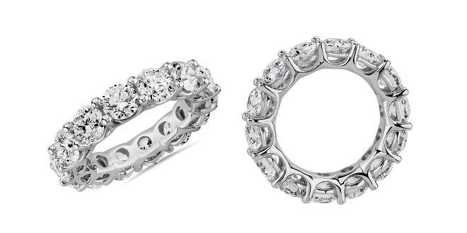 Low Dome Eternity Ring