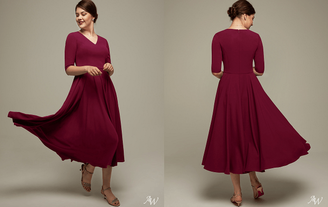 Modest Xenia Dress with Pockets