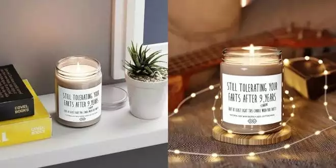 Tolerating Your Farts Candle