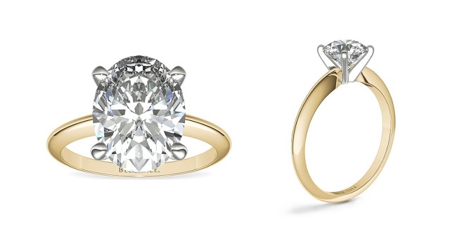 Classic Four Prong Solitaire Engagement Ring