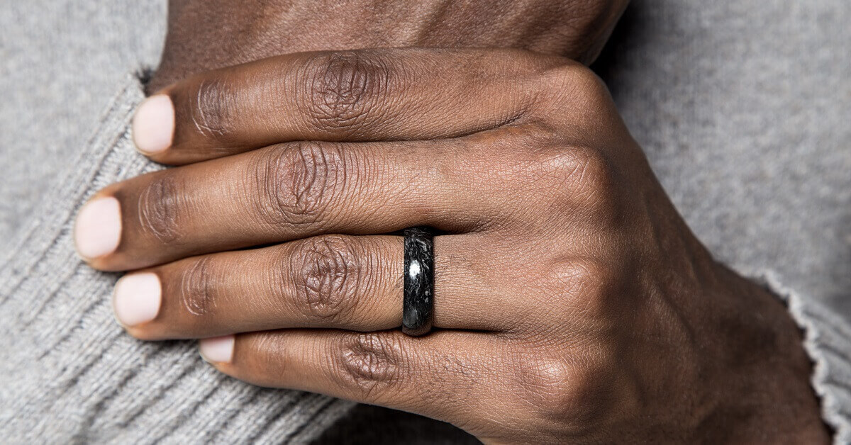 19 Carbon Fiber Wedding Rings for the Alternative Couple