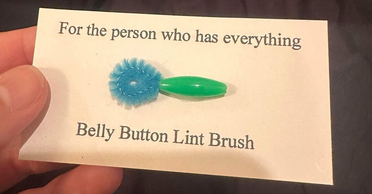 Belly Button Lint Brush