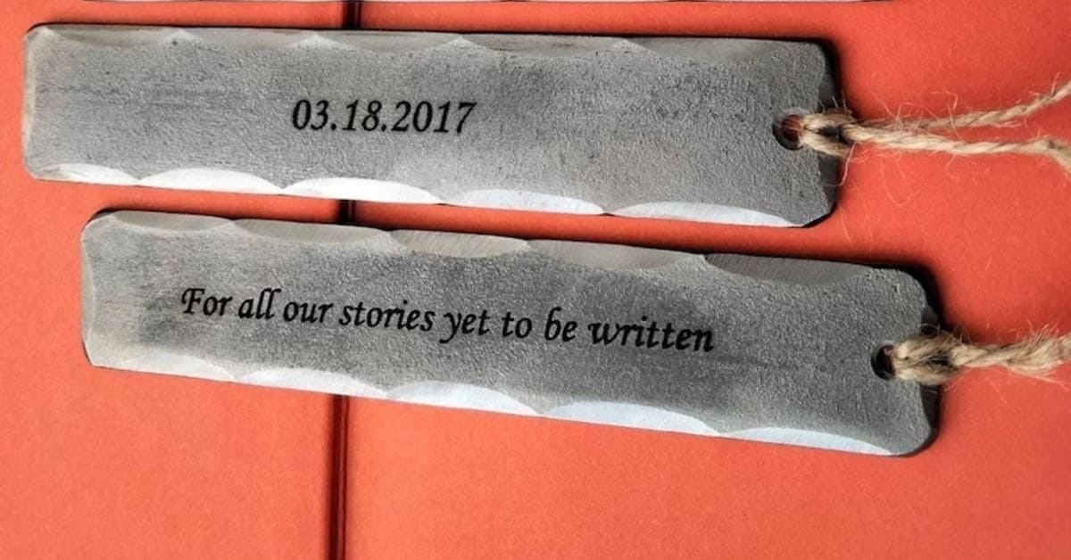 Rustic Hand Forged Bookmark